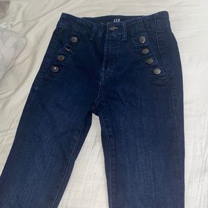 High Rise True Skinny Jeans